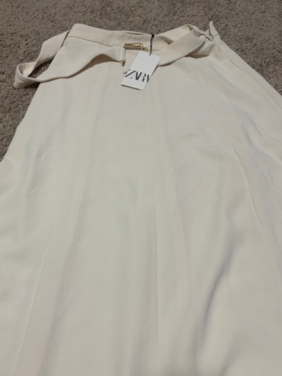Zara Dresses & Skirts - White Zara Midi Skirt